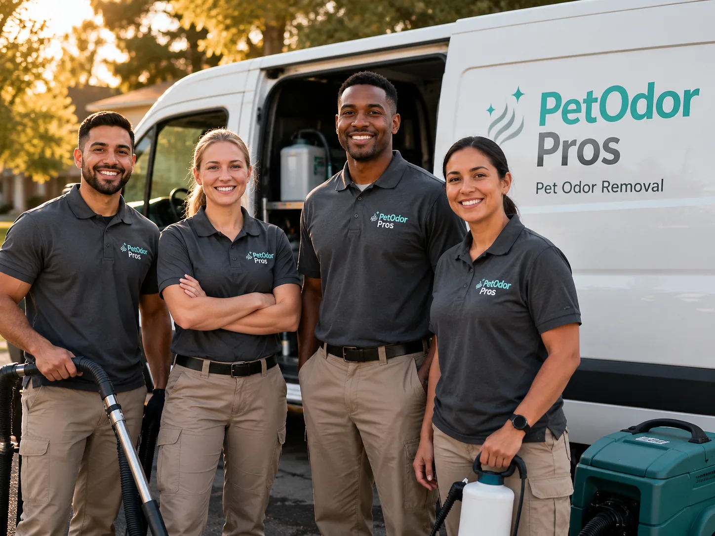 Pet Odor Removal team serving Branford, CT